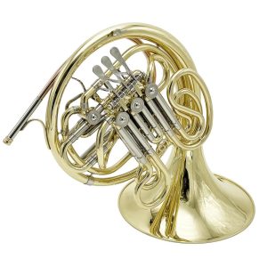 Brass |  4 Key Double Row French Horn Standard Four-button Double-row Horn Brass Brass