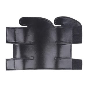 Brass |  Trumpet Valve Guard PU Leather Protective Sleeve Protector for Trumpet Black Brass Black