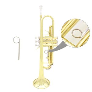 Brass |  Trumpet Valve Slide Finger Ring Trumpet Accessory Replacement Brass Brass