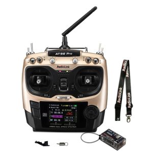 FPV System |  Radiolink AT9S Pro 12 Channels 2.4G RC Transmitter Radio Controller Mode 1(Right Hand Throttle) FPV System FPV System