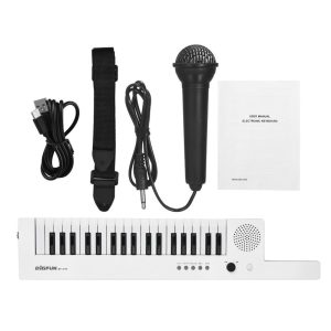 Keyboards & Pianos |  Guitar Electronic Piano with Mini Keyboard 37-Key Electronic Keyboard Piano Keyboards & Pianos Keyboards & Pianos