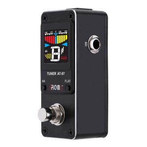 Musical Effects |  AROMA AT-07 Mini Chromatic Tuner Effect Pedal Mini Single Electric Guitar Effects Musical Effects Musical Effects