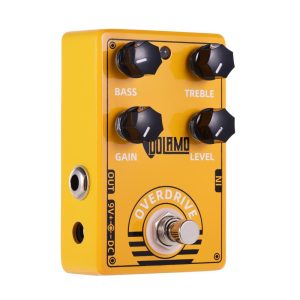 Musical Effects |  Dolamo D-8 Overdrive Guitar Effect Pedal with Bass Treble Gain Level Controls and True Bypass Design for Electric Guitar Musical Effects Musical Effects