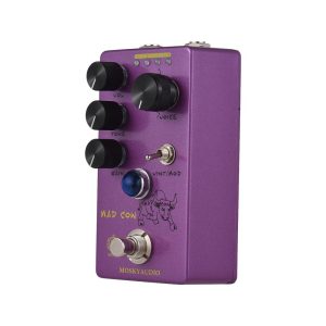 Musical Effects |  MOSKYAUDIO MAD COW Distortion Pedal | Transform Your Sound with High-Gain Distortion Musical Effects Musical Effects