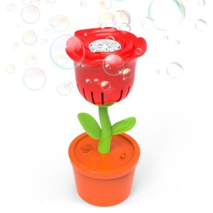 Others |  Interactive Rose-Shaped Bubble Maker | Sound Lamp | Outdoor Celebrations Musical Instruments Others