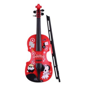 Others |  Kids Little Violin with Violin Bow Fun Educational Musical Instruments Electronic Violin Toy Musical Instruments Blue / Red