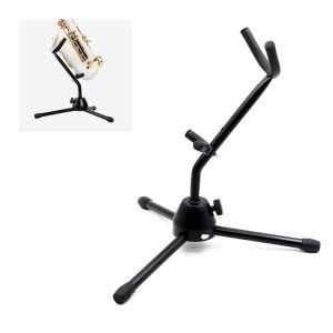 Others |  Tripod Holder Stand Metal Leg Detachable Portable Foldable for Tenor/Alto Sax Saxophone Musical Instruments Others