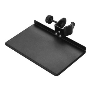 Others |  Universal Microphone Stand Clamp-on Tray Musical Instruments Black