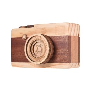 Others |  Wooden Music Box Retro Camera Design Classical Melody Birthday Christmas Festival Musical Gifts Home Office Decoration Crafts Musical Instruments Others