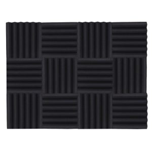 Pro Audio Equipment |  12 Pack Studio Acoustic Foams Sponge Panels Tiles Absorption Sound Insulation Foam Musical Instruments Pro Audio Equipment