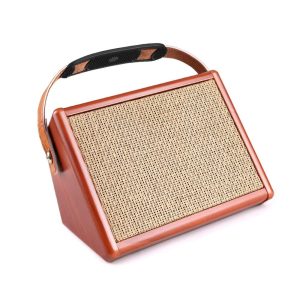 Pro Audio Equipment |  AC-15 15W Portable Acoustic Guitar Amplifier Amp BT Speaker with Microphone Musical Instruments Pro Audio Equipment