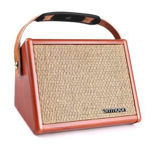 Pro Audio Equipment |  ammoon AC-15 15W Portable Acoustic Guitar Amplifier Amp BT Speaker Musical Instruments Pro Audio Equipment