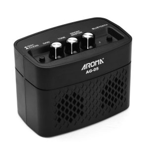 Pro Audio Equipment |  AROMA AG-05 Bluetooth Electric Guitar Amp Amplifier Musical Instruments Black