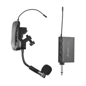 Pro Audio Equipment |  Baomic BM-12/V2 Professional UHF Wireless Instrument Microphone System Receiver & Transmitter Musical Instruments Pro Audio Equipment