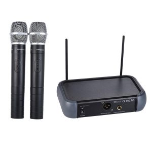 Pro Audio Equipment |  Dual Channel VHF Wireless Handheld Microphone System Musical Instruments Pro Audio Equipment