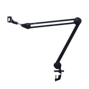 Pro Audio Equipment |  GUITTO GMS-03 Desktop Microphone Stand Large-sized Adjustable Foldable Arm Stand Musical Instruments Pro Audio Equipment