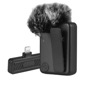 Pro Audio Equipment |  J8 Wireless Microphone Professional Lapel Clip-on Microphone -IOS Plug Musical Instruments Pro Audio Equipment