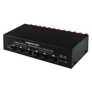 Pro Audio Equipment |  LYNEPAUAIO 3 Input 3 Output Power Amplifier And Speaker Switcher Speaker Switch Splitter Comparator Musical Instruments Pro Audio Equipment