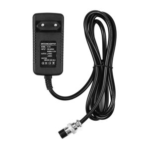 Pro Audio Equipment |  Mixing Console Mixer Power Supply AC Adapter 15V 230mA Universal 4-Pin Round Connector Musical Instruments Black