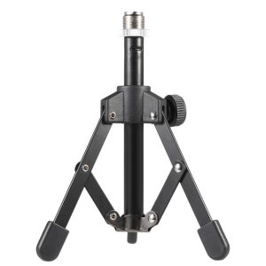 Pro Audio Equipment |  MS-12 Mini Foldable Desktop Tabletop Tripod Microphone Mic Stand Holder Musical Instruments Pro Audio Equipment