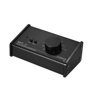 Pro Audio Equipment |  Passive Monitor Controller with XLR 3.5mm Inputs Outputs Musical Instruments Black