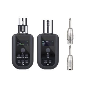 Pro Audio Equipment |  SL-100 Microphone Wireless Xlr Transmitter and Receiver UHF Wireless Mic System Musical Instruments Pro Audio Equipment