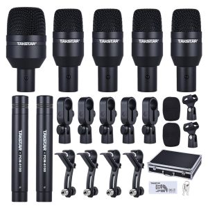 Pro Audio Equipment |  TAKSTAR DMS-D7 Professional Musical Instruments Drum Set Wired Microphone Mic Kit Musical Instruments Pro Audio Equipment