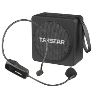 Pro Audio Equipment |  TAKSTAR Portable Wireless Voice Amplifier Musical Instruments Black