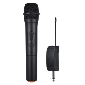 Pro Audio Equipment |  VHF Handheld Wireless Microphone Mic System 5 Channels for Karaoke Business Meeting Speech Home Entertainment Musical Instruments Pro Audio Equipment