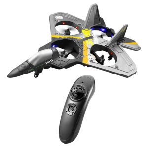 RC Airplane |  2.4GHz 6CH EPP RC Plane 4 Motor RC Aircraft with Function Gravity Sensing Stunt Roll Cool Light RC Airplane RC Airplane