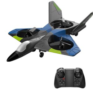 RC Airplane |  2.4GHz Remote Control Plane Gliding Aircraft Flight Toys Gyroscope Stabilization with LED Lights Headless Mode One Key Return RC Airplane RC Airplane