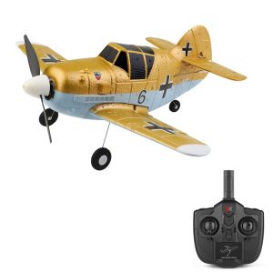 RC Airplane |  WLtoys A250 RC Airplane 2.4GHz 4CH RC Plane 6-axis Gyro Gliding Aircraft Flight Toys BF109 Model RC Airplane RC Airplane