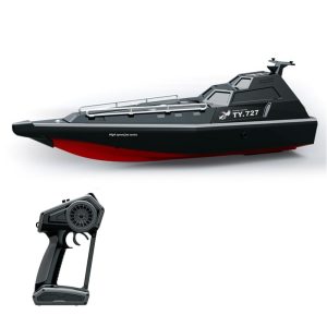 RC Boat |  2.4GHz High Speed 30km/h Turbojet Speedboat Remote Control Ship Intelligent Alarm/Capsizing Reset/Precision Waterproofing RC Boat RC Boat