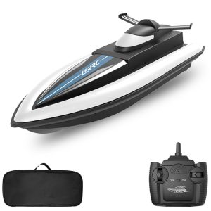 RC Boat |  LSRC 2.4GHz RC Race Boat Waterproof Toy with Bag for Lake Pool Sea Gift for Kids Boys Girls RC Boat RC Boat