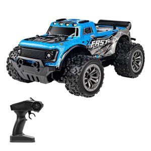 RC Car |  2.4GHz 1/20 Remote Control Short Truck 25KM/H High Speed Off Road Car with LED Light RC Car RC Car