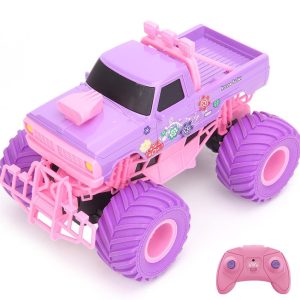 RC Car |  2.4GHz Pink Purple Remote Control Climbing Car Rechargeable Off-Road Car Toy RC Car Pink And Purple