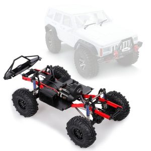 RC Car |  AUSTAR A2X-313C RC Car Chassis with Tires 275mm/10.8inch Wheelbase Chassis Frame 540 35T Motor for 1/10 RC Crawler Car Axial  SCX10 II RC Car RC Car RC Car