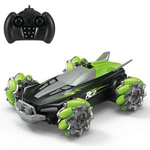 RC Car |  D888 2.4G 4WD RC Stunt Car Remote Control Car 360°Rotation Drift Car with LED Light and Music RC Car RC Car