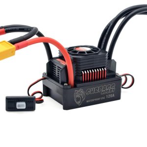 RC Car Parts |  120A ESC with BEC XT60 Plug 3-6S Lipo Waterproof Brushless ESC for 1/8 RC Car Off-road Crawler Car Electronic Speed Controller RC Car Parts RC Car Parts