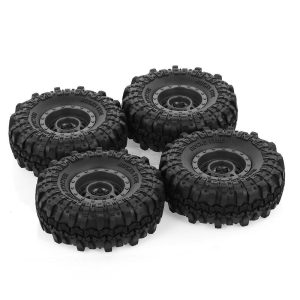 RC Car Parts |  4pcs AUSTAR 110mm 1.9 Inch Rim Rubber Tyre Tire Wheel RC Car Parts RC Car Parts