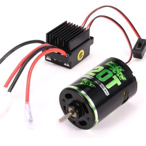 RC Car Parts |  540 Brushed Motor RC Crawler Motor 27T and 60A ESC RC Car ESC Brushed Electric Speed Controller 5V/2A BEC for 1/10 RC Car RC Car Parts RC Car Parts