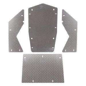 RC Car Parts |  Compatible with Axial Wraith 90018 Aluminium Alloy Engine Hood Panel Roof Panel Side Panel Skid Plate RC Car Body Protector RC Car Parts RC Car Parts