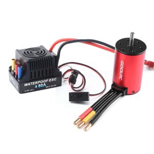 RC Car Parts |  GoolRC 3660 3800KV Brushless Motor 80A ESC Brushless Electronic Speed Controller 6V/3A BEC for 1/10 RC Car Crawler Truck RC Car Parts RC Car Parts