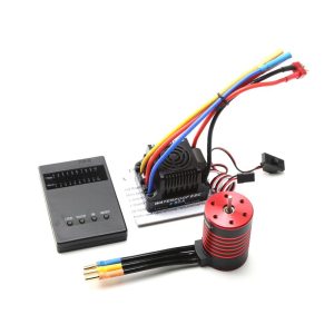 RC Car Parts |  GTSKYTENRC 3650 Brushless Motor 2300KV Waterproof Motor 60A ESC T Plug Programming Card for 1/10 RC Car Truck RC Car Parts RC Car Parts