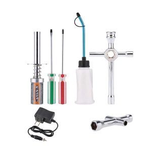 RC Car Parts |  Nitro Starter Glow Plug Igniter Charger Tools Fuel Bottle Combo for Redcat HSP Nitro Powered 1/8 1/10 RC Car RC Car Parts RC Car Parts