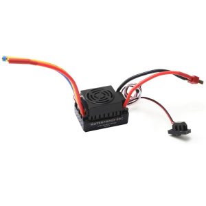 RC Car Parts |  OCDAY 60A 2-3S Brushless ESC Electric Speed Controller with 5.8V/3A BEC for 1/10 RC On-road Off-road Buggy Monster Car RC Car Parts Black