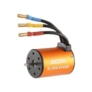 RC Car Parts |  OCDAY BL3650 4300KV Waterproof Brushless Motor for 1/10 RC Car HSP 94123 HuanQi 727 FS Racing Motor RC Toys Accessories RC Car Parts Orange