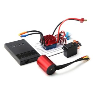 RC Car Parts |  S2838 3200KV Brushless Motor with 35A Brushless ESC 2.2KG Servo Programming Card Replacement for 1/14 1/16 HSP Traxxas WLtoys RC Car Truck RC Car Parts RC Car Parts