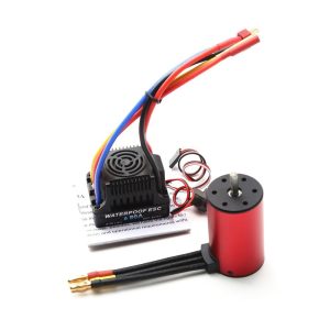 RC Car Parts |  S3660 3800KV Brushless Motor Waterproof Motor 80A ESC Replacement for Traxxas WLtoys RC Car Tamiya 1/8/ 1/10 RC Car RC Car Parts RC Car Parts