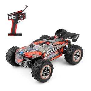 RC Car |  Wltoys 184008 2.4GHz 1/18 Remote Control Car 60KM/H High Speed Off Road Car with Brushless Motor LED Light Zinc Alloy Gear RC Car RC Car